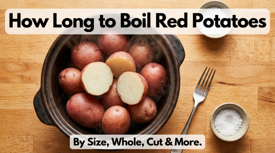 How Long to Boil Red Potatoes (By Size & Use)