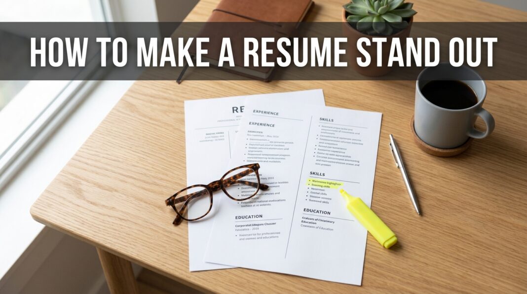 How to Make a Resume Stand Out in a Crowded Hiring Market