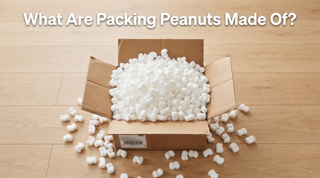 What Are Packing Peanuts Made Of? Styrofoam vs Biodegradable