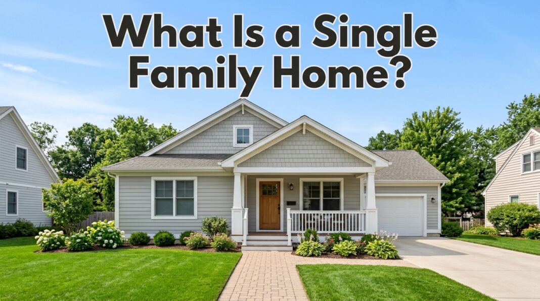What Is a Single Family Home? A Simple Breakdown